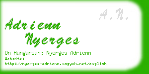 adrienn nyerges business card